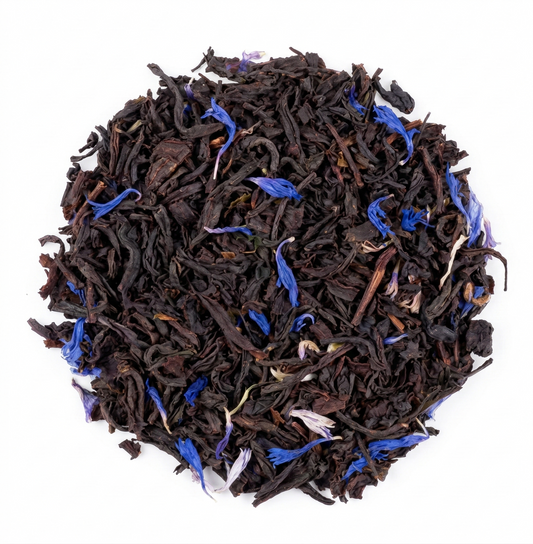 Blue Earl Grey Bio — Thé Noir Bergamote & Bleuet